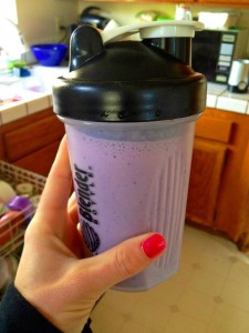 blueberry cheesecake shake