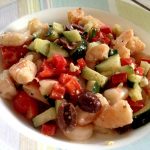 Lemon Garlic Greek Salad