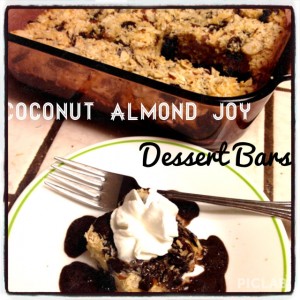 coconut almond joy bars