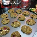 Pumpkin Spice Oatmeal Cookies