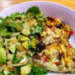 Greek Veggie Egg Quiche