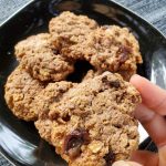 Oatmeal Raisin Cookies (Gluten free, low sugar)