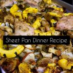 Maple Dijon Chicken & Vegetable Sheet Pan Dinner